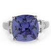 Tanzanite Silver Ring