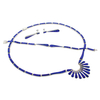 Mexican Blue Fire Opal Silver Necklace, Bracelet and Earrings Set