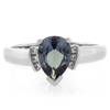 Blue to Pink Color Change Alexandrite Ring
