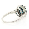 Alexandrite Very High Quality MicroPave Silver Ring