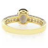 Solitaire Smoky Topaz Sterling Silver Ring