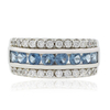 Alexandrite Color Changing Ring Channel Setting