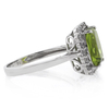 Quality Peridot Silver Ring