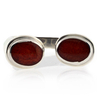 Vintage Red Coral Sterling Silver Ring