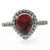 Fire Opal 925 Sterling Silver Ring