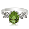 Oval Color Change Alexandrite .925 Silver Ring