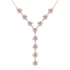 Swarovski Crystal Necklace With Rose Gold