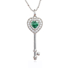 Key Alexandrite Sterling Silver Pendant
