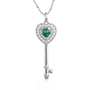 Key Alexandrite Sterling Silver Pendant