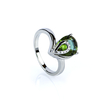 Zultanite Ring Pear Cut Stone Ring