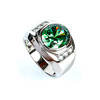 Color Change Alexandrite Mens Silver Ring