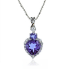 Heart Shape Alexandrite Pendant