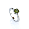 Zultanite Silver Ring Solitaire Design