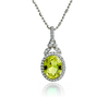 Alexandrite Sterling Silver Pendant Earrings Set