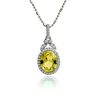 Alexandrite Sterling Silver Pendant Earrings Set