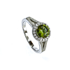 7 mm Zultanite Sterling Silver Engagement Ring
