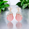 Elegant Pink Earrings