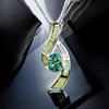 Australian Opal Pendant with Color Change Alexandrite