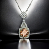 Beautiful Alexandrite Sterling Silver Pendant Earrings Set