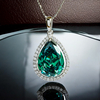 Color Change Alexandrite Silver Pendant
