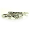 14K White Gold Diamond Ring 0.50 Carat
