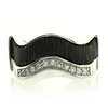 Sara Botello Silver Cable Ring