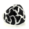 Voreno Matiz Silver Enamel Ring