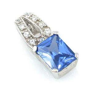 Blue Tanzanite Pendant