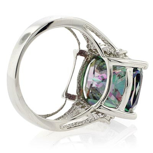 Mystic Fire Topaz Jewelry Rings