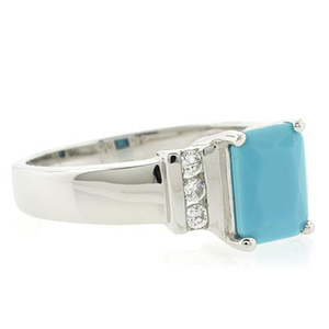 Silver Turquoise Ring
