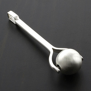 White Ball Silver Pendant