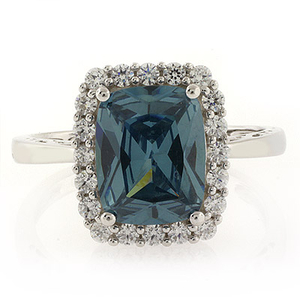 Color Changing Alexandrite Filigree Ring