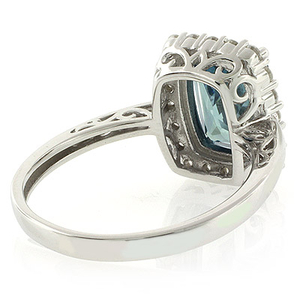 Color Changing Alexandrite Filigree Ring