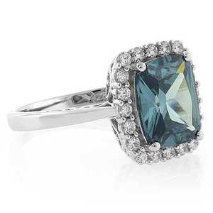 Color Changing Alexandrite Filigree Ring