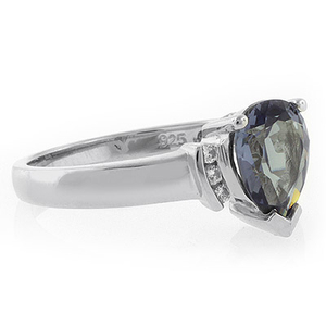 Blue to Pink Color Change Alexandrite Ring