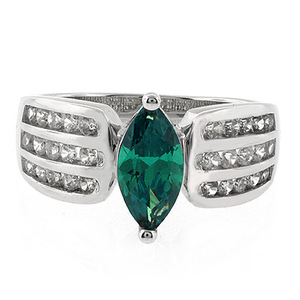 Alexandrite Silver 925 Ring Marquise Cut Stone