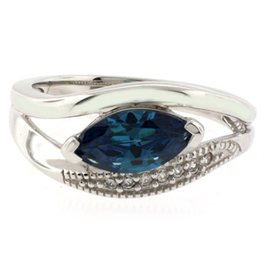 Alexandrite Silver Ring