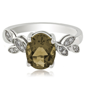 Oval Color Change Alexandrite .925 Silver Ring