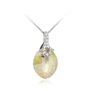 Amazing Sterling Silver Swarovski Crystal Pendant