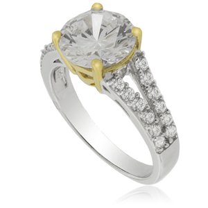 Engagement Silver Ring