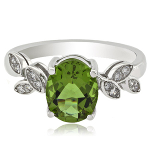 Oval Color Change Alexandrite .925 Silver Ring
