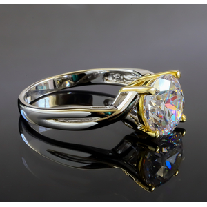 .925 Silver Solitaire Ring