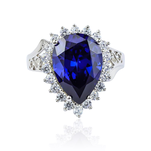Sterling Silver Tanzanite Ring