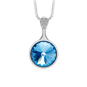 Cute Round Swarovski Necklace