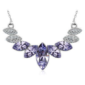 Beautiful Purple Swarovski Necklace