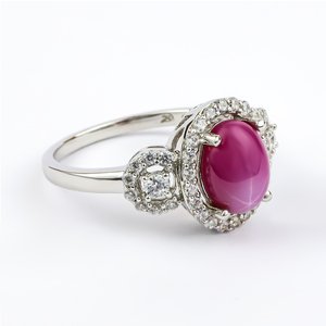 Handmade Star Ruby Ring