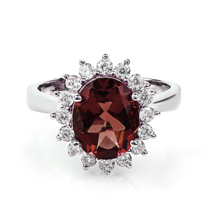 Color Change Oval Zultanite Sterling Silver Ring