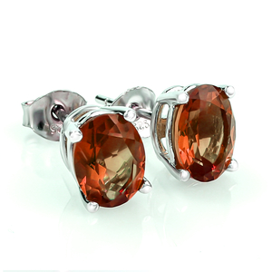 Sterling Silver Zultanite Oval Cut Earrings