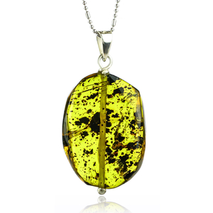 100% Genuine Honey Amber Pendant