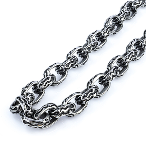 Stainless Steel Necklace For Men Biker